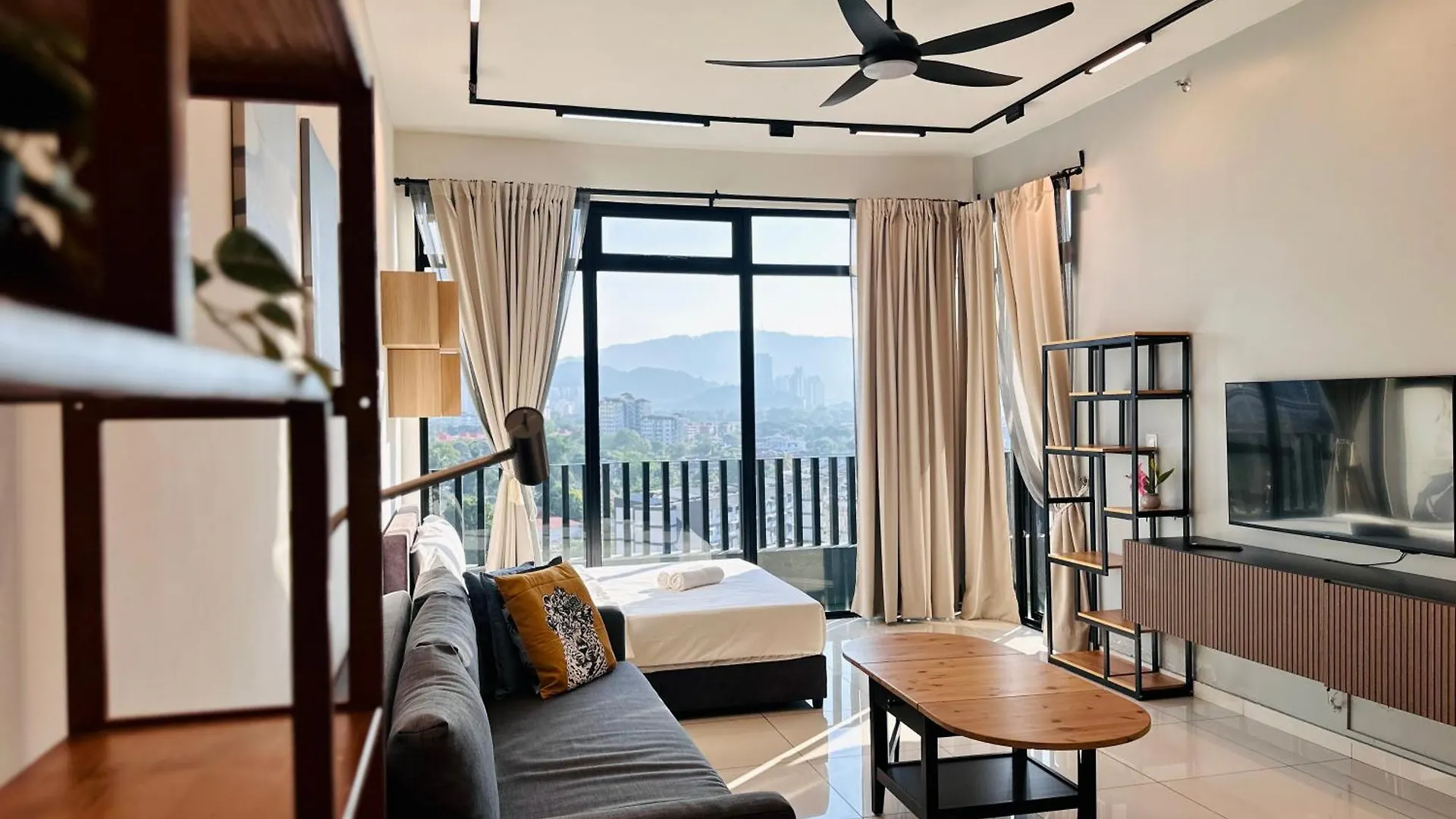 Apartment New Georgetown Instagramable 2Br Homestay For 10Pax 无敌美景两房民宿 Beacon Executive Suite