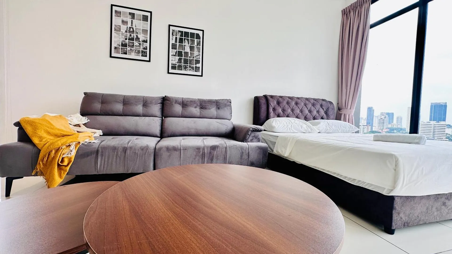 Apartment New Georgetown Instagramable 2Br Homestay For 10Pax 无敌美景两房民宿 Beacon Executive Suite Malaysia